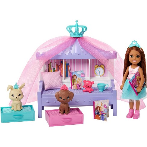 Barbie Princess Adventure Chelsea Princess Storytime Playset Target - ava toy show build a barbie dreamhouse in roblox barbie life in the dream house facebook