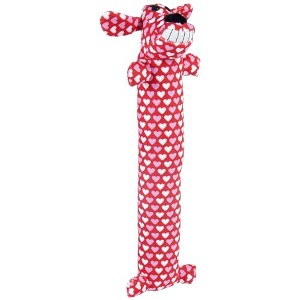 Multipet Valentine's Day Loofa Dog Toy - 1 of 1