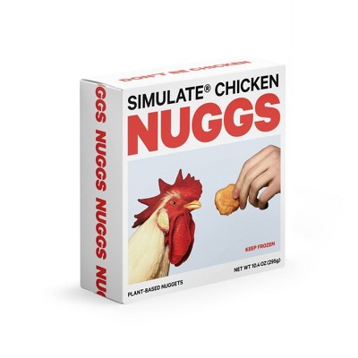 SIMULATE NUGGS Plant-Based Chicken Nuggets - Frozen - 10.4oz