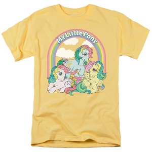 Men's My Little Pony Retro Under The Rainbow T-Shirt - 1 of 4