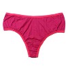 Hanky Panky Women's 3pk MoveCalm™ High Rise Thong - 3 of 4