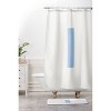 Deny Designs April Lane Art Block Monogram Shower Curtain - 3 of 3