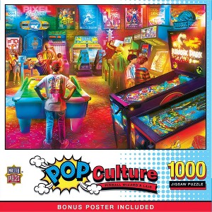 MasterPieces 1000 Piece Jigsaw Puzzle - Pinball Wizard Lair - 19.25"x26.75" - 1 of 4