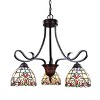 Chloe Lighting Grenville Bronze 3-Light Victorian Mini-Chandelier 25" - 4 of 4