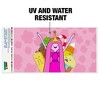 Adventure Time Princess Bubblegum Automotive Bumper Sticker - 2 of 4