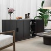 Lirago Accent Storage Cabinet Medicine Cabinets 31*31 Black - 3 of 4