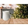 tagltd 16 oz. White Sweater Hand Warmer Christmas Stoneware Mug - 2 of 4
