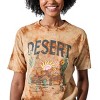 Desert Sunset Women’s Cloud Wash Crew Neck Short Sleeve T-shirt - image 3 of 3