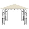 vidaXL Gazebo with Mosquito Net 9.8'x9.8'x9' Cream 0.6 oz/ftÂ² - 3 of 4