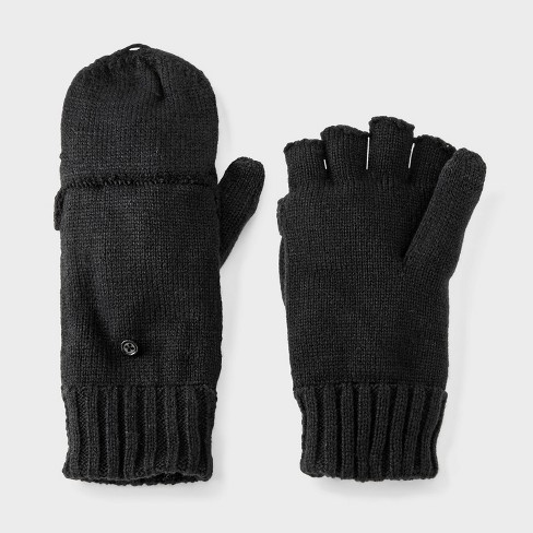 Men's Covertible with Fleece Flip Top Mittens - Goodfellow & Co™ One Size Fits Most - image 1 of 3