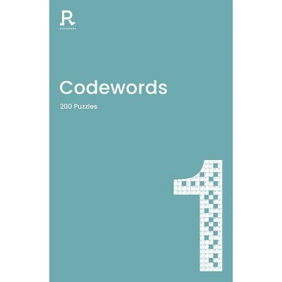 Codewords Book 1 - by  Richardson Puzzles and Games (Paperback)