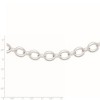 Black Bow Jewelry 13mm Sterling Silver Solid Fancy Cable Chain Necklace, 18 Inch - 4 of 4