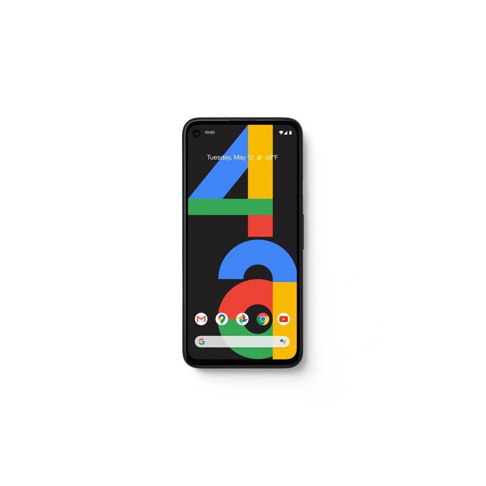 Google - Pixel 4a 128GB (Unlocked) - Just Black