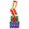 Costway Set of 4 Christmas Lighted Gift Boxes with Colorful Bows, 52 Warm White LED Lights - 2 of 4