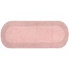 Double Ruffle Collection Cotton Ruffle Pattern Tufted Bath Rug - Home Weavers - 2 of 4