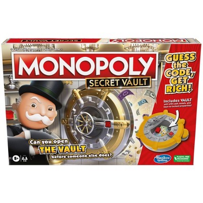 Monopoly Board Game for Ages 8+, For 2-6 Players, Includes 8 Tokens (Tokens  May Vary) - Monopoly