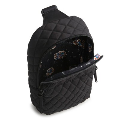 Vera Bradley Women's Premium Cotton Lorman Sling Backpack Wildflower Sprigs — фото 3