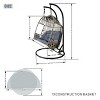 Moda Furnishings Double Swing Chair with Stand - 3 of 4