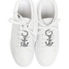 Unique Bargains Anchor-shaped Shoelace Charms Gray Black 2 Pcs - 2 of 4