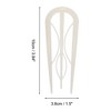 Unique Bargains U-shaped Hair Pin 3.94"x1.50" 1 Pc - 4 of 4