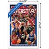 Trends International NBA League - Superstars 23 Framed Wall Poster Prints - 3 of 4