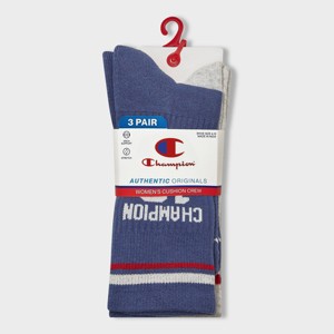 Champion Women's Nineteen 3pk Crew Socks - 1 of 3