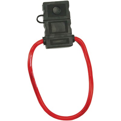 Install Bay® Maxi 8-Gauge Fuse Holder with Cover in Black