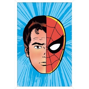 Trends International Marvel Comics Spider-Man - Spider-Sense Framed Wall Poster Prints - 1 of 4