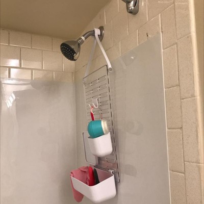 AMADA Hanging Shower Caddy, Shower Caddy Over Shower Head