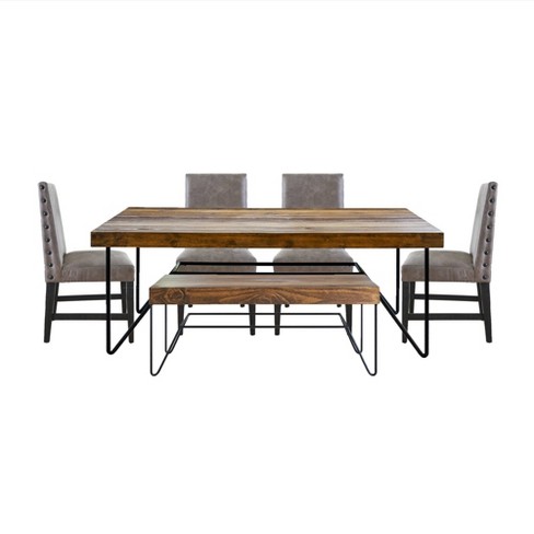 6pc Tyler Standard Height Dining Set, What Is Average Dining Table Height
