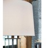 Signature Design by Ashley Wilmburgh Casual 25.75" Glass Table Lamp with USB-C Charging Port, Set of 2, Clear & Bronze Finish - 3 of 4