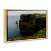 Stupell Industries Scenic Ireland Cliffs Floating Frame Canvas Art - 2 of 4
