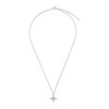 SHINE by Sterling Forever Sterling Silver CZ Starburst Pendant - 2 of 2