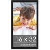 PosterPalooza | Panoramic Minimalist Grey Picture Frame - UV Acrylic, Foam Board Backing, Hanging Hardware - 2 of 4
