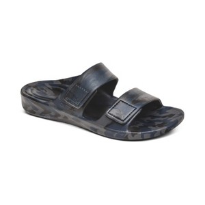 Aetrex Milos Orthotic Slides - Mens - 1 of 4