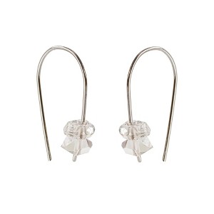 Herkimer Diamond Threader Earrings - 1 of 4