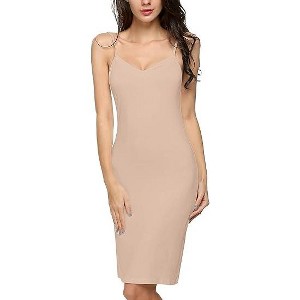 nude casual dress Pink Print Midi Ivory Casual Dress with Shoulder Ties Ivory Blush Floral / XLarge