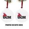 University of Central Missouri Primary Logo Aluminum Holiday Christmas Tree Ornament - 2 of 4
