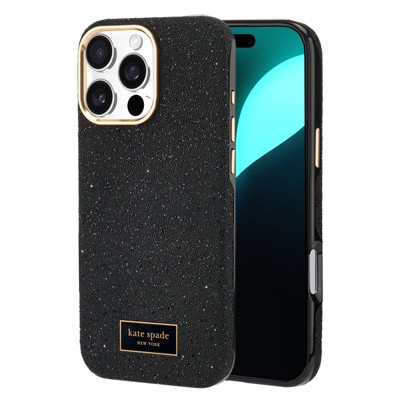 kate spade new york iPhone 16 Pro Case - Compatible with MagSafe - Designer  Phone Case - Tortoise