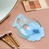 Unique Bargains Halloween Christmas Floral Lace Half Face Party Mask 1 Pc - 4 of 4