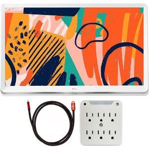 LG 27LQ600S-WU 27" Full HD IPS LED TV Monitor w/ web OS TV + Accessories Bundle - 1 of 4