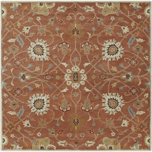 Hauteloom Logville Hand Tufted Rust 1119 Wool Rug - 1 of 4