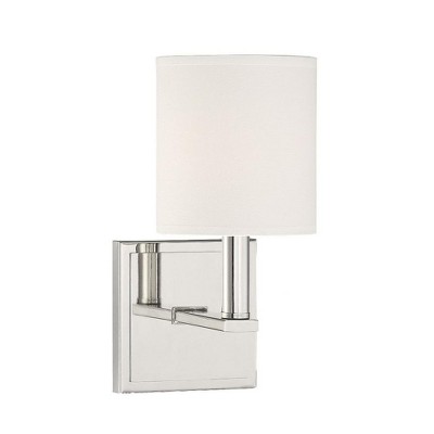 Savoy House Waverly 1 - Light Wall Light in  Polished Nickel
