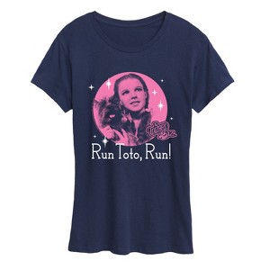 Women's - Wizard of Oz - Dorothy Run Toto Run Short Sleeve Graphic T-Shirt - 1 of 4