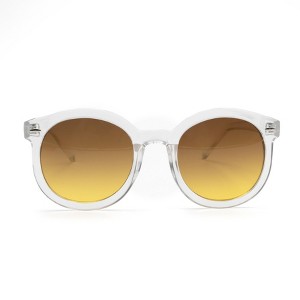 Round Adult Sunglasses Clear - Bullseye's Playground™ - 1 of 3