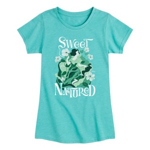 Girls' - Disney - Sweet Natured Fitted Short Sleeve Graphic T-Shirt - 1 of 4