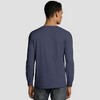 Hanes Men's Long Sleeve 1901 Garment Dyed Pocket T-Shirt - image 2 of 2