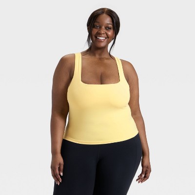 Women's Everyday Soft Square Neck Support Tank Top - All In Motion™