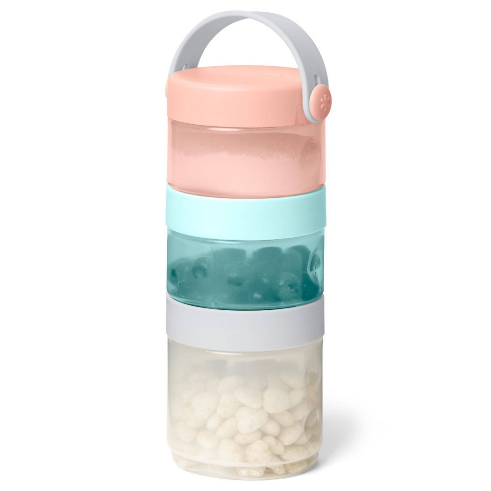 Photos - Baby Bottle / Sippy Cup Skip Hop Grab & Go Stackable Formula to Food Container Set 