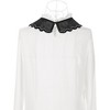 Elerevyo Women Rhinestone Detachable Fake Peter Pan Collar Little Shawl 1 Pc - 3 of 4